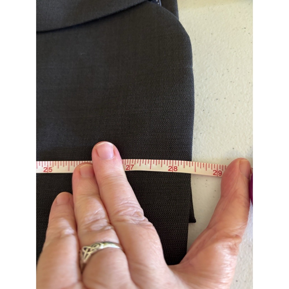 JOE Joseph Abboud Men's Size 38S 100% Wool Sport Coat Blazer Dark Gray - Picture 8 of 10
